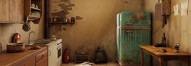 Indian Cooking Kitchen Environment