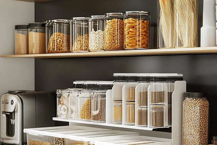 Kitchen storage planning