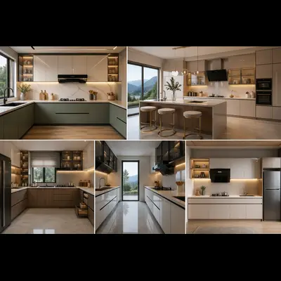 Top 5 Modular Kitchen Designs for Modern Homes in Haldwani, Nainital, and Bhimtal